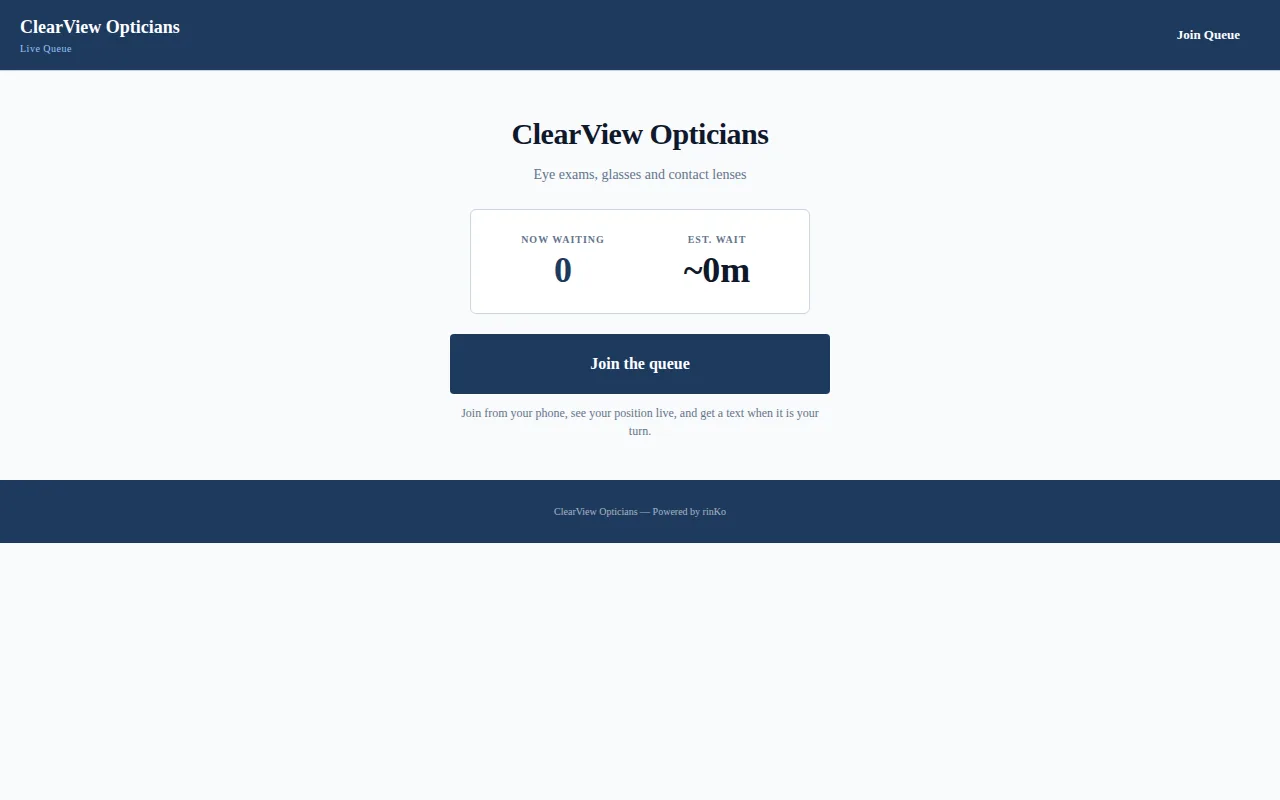 Bank Queue theme preview